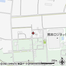熊本県菊池市木柑子1360周辺の地図