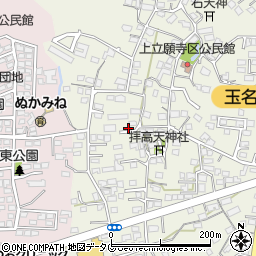 熊本県玉名市立願寺849周辺の地図