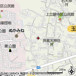 熊本県玉名市立願寺850周辺の地図
