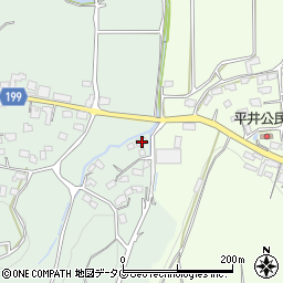 熊本県熊本市北区植木町豊田349周辺の地図