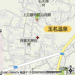 熊本県玉名市立願寺968-1周辺の地図