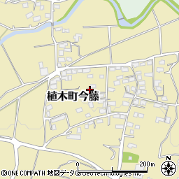 熊本県熊本市北区植木町今藤310周辺の地図