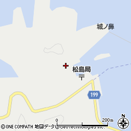 長崎県西海市大瀬戸町松島内郷1489周辺の地図