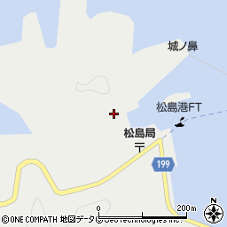 長崎県西海市大瀬戸町松島内郷1489周辺の地図