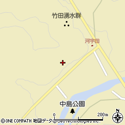 大分県竹田市入田46周辺の地図
