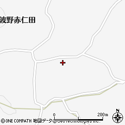 熊本県阿蘇市波野大字赤仁田776周辺の地図