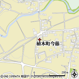 熊本県熊本市北区植木町今藤323周辺の地図