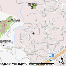 熊本県玉名市山田545周辺の地図