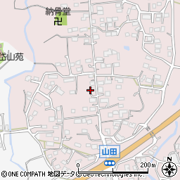 熊本県玉名市山田297周辺の地図