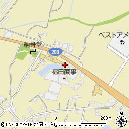 熊本県玉名市岱明町西照寺837周辺の地図