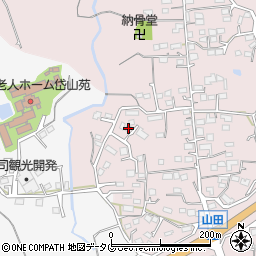 熊本県玉名市山田547周辺の地図