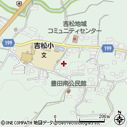 熊本県熊本市北区植木町豊田406周辺の地図