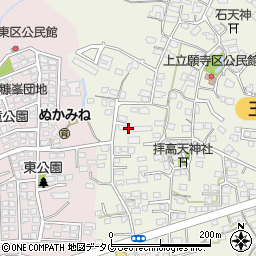 熊本県玉名市立願寺932周辺の地図