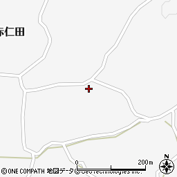 熊本県阿蘇市波野大字赤仁田804周辺の地図