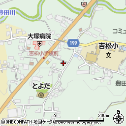 熊本県熊本市北区植木町豊田589周辺の地図