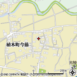 熊本県熊本市北区植木町今藤299周辺の地図