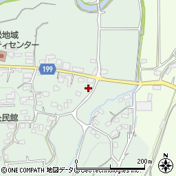 熊本県熊本市北区植木町豊田372周辺の地図
