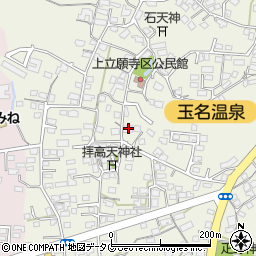 熊本県玉名市立願寺963周辺の地図