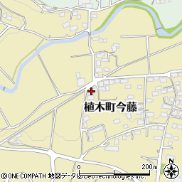 熊本県熊本市北区植木町今藤321周辺の地図