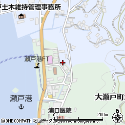 長崎県西海市大瀬戸町瀬戸板浦郷162周辺の地図