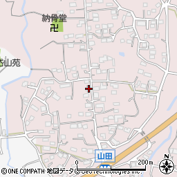 熊本県玉名市山田295周辺の地図