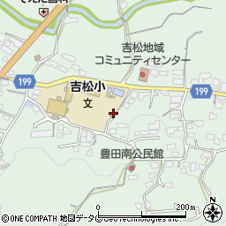 熊本県熊本市北区植木町豊田407周辺の地図