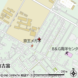 熊本県菊池市泗水町吉富250周辺の地図
