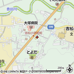 熊本県熊本市北区植木町豊田587周辺の地図