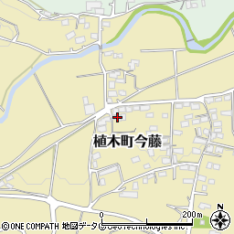 熊本県熊本市北区植木町今藤316周辺の地図