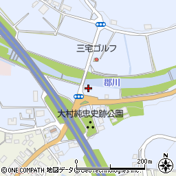 長崎県大村市荒瀬町1037周辺の地図