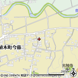 熊本県熊本市北区植木町今藤289周辺の地図