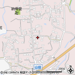 熊本県玉名市山田280周辺の地図