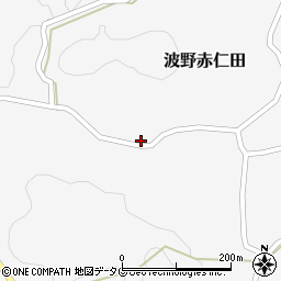 熊本県阿蘇市波野大字赤仁田450周辺の地図