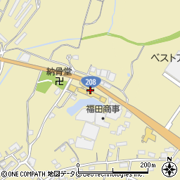 熊本県玉名市岱明町西照寺832周辺の地図