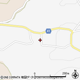 熊本県阿蘇市波野大字赤仁田297周辺の地図