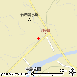 大分県竹田市入田42周辺の地図
