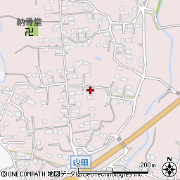 熊本県玉名市山田278周辺の地図