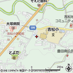 熊本県熊本市北区植木町豊田485周辺の地図