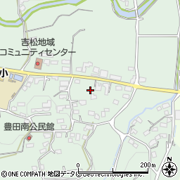 熊本県熊本市北区植木町豊田381周辺の地図