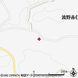 熊本県阿蘇市波野大字赤仁田464周辺の地図
