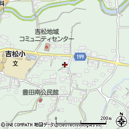 熊本県熊本市北区植木町豊田395-3周辺の地図