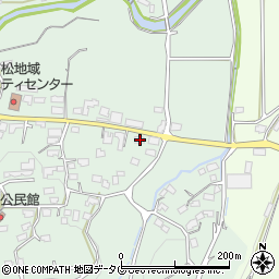 熊本県熊本市北区植木町豊田375周辺の地図