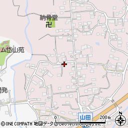 熊本県玉名市山田290周辺の地図