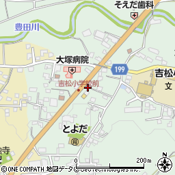 熊本県熊本市北区植木町豊田586周辺の地図