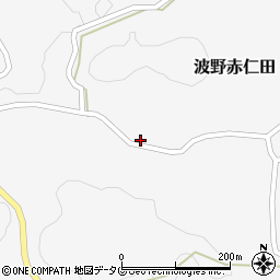 熊本県阿蘇市波野大字赤仁田452周辺の地図