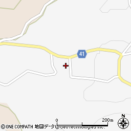 熊本県阿蘇市波野大字赤仁田296周辺の地図