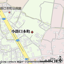 長崎県大村市小路口本町周辺の地図