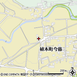 熊本県熊本市北区植木町今藤812周辺の地図
