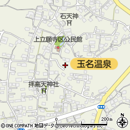 熊本県玉名市立願寺958-6周辺の地図