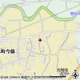 熊本県熊本市北区植木町今藤275-1周辺の地図